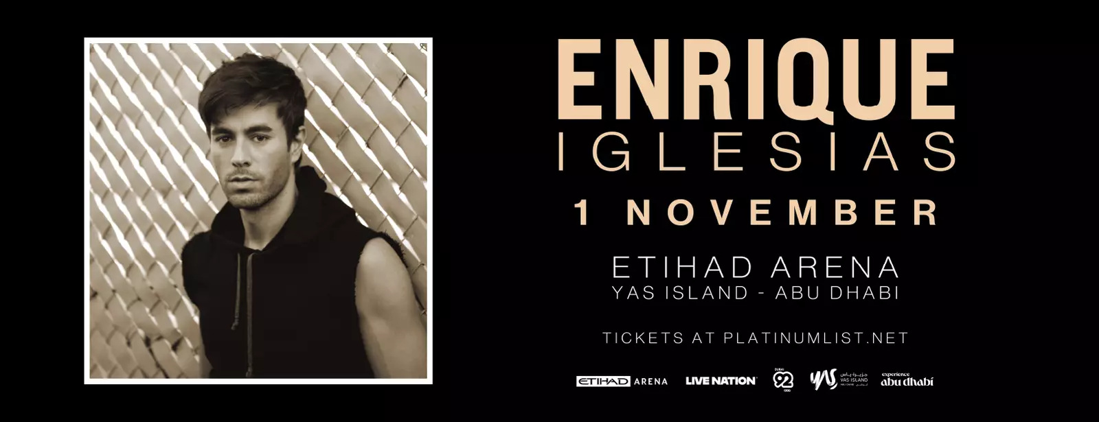 Live Nation Middle East Presents Enrique Iglesias